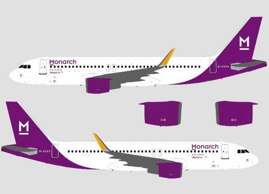 Monarch Unveils New Livery Design