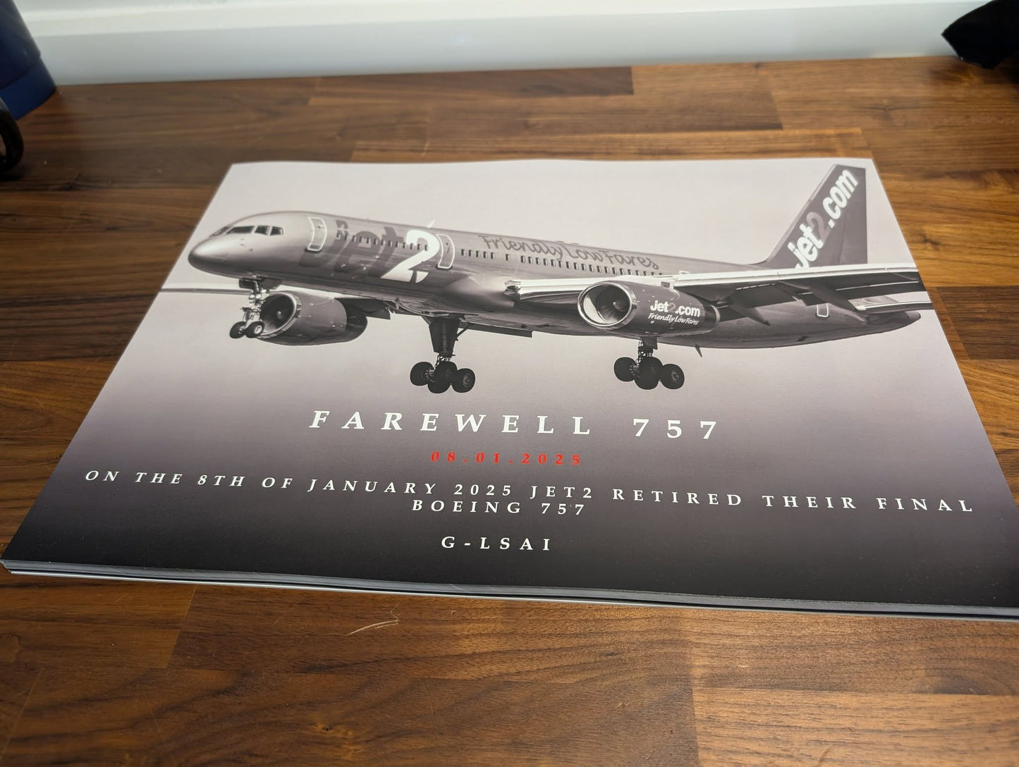 Farewell 757 Print (Print Only)