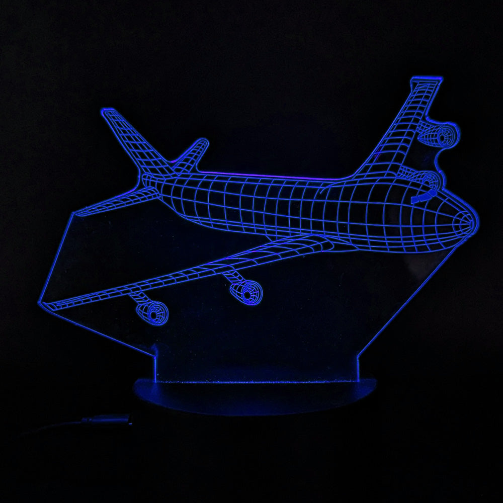 747 Holographic LED Desk Display