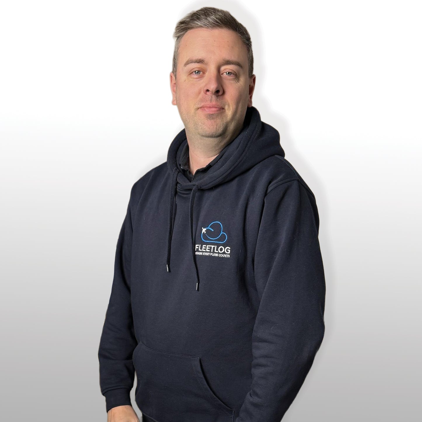 Fleetlog Navy Hoodie