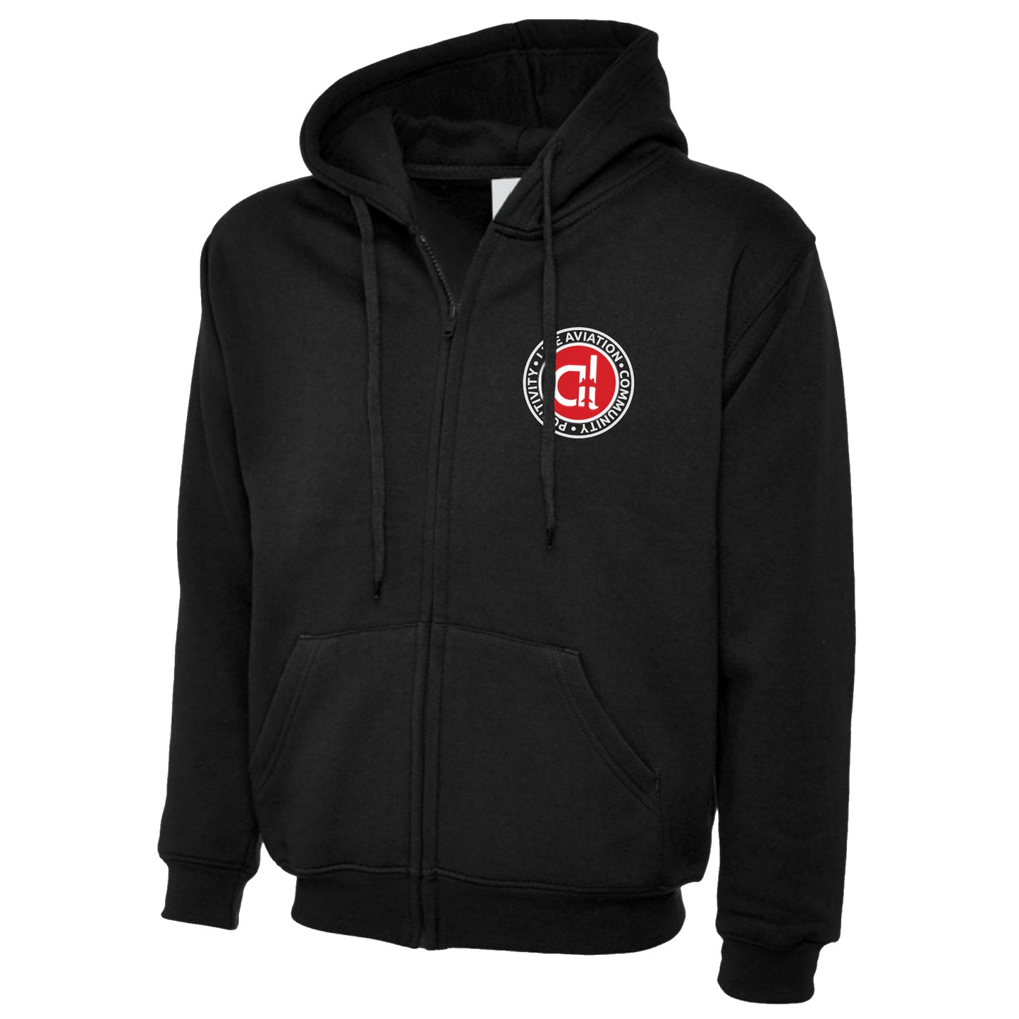 Community Logo Zip Up Hoodie