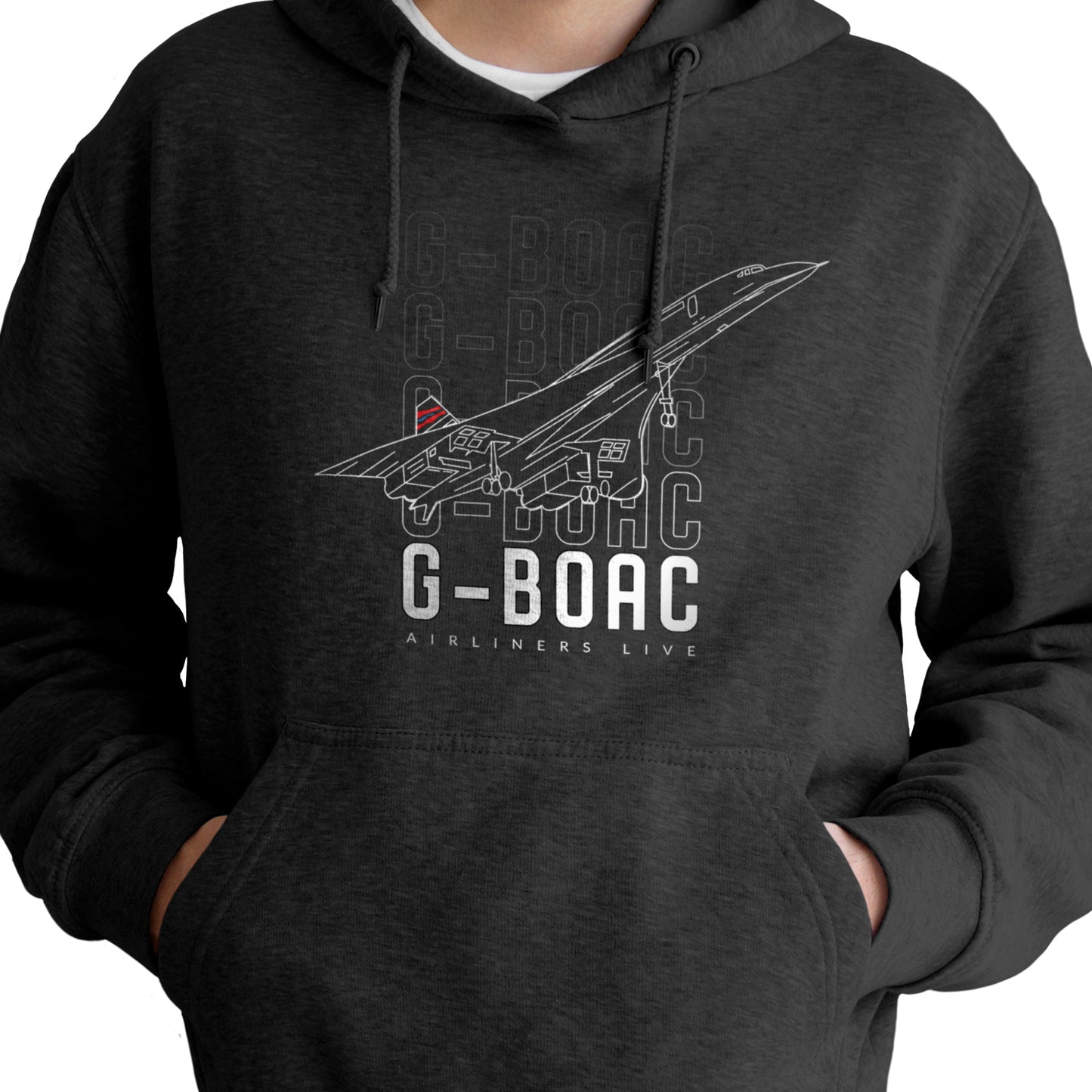 Concorde G-BOAC Hoodie