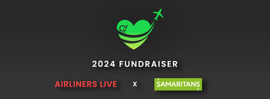 NOW LIVE - Airliners Live 2024 Charity Fundraiser