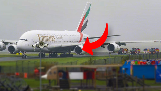 What Happened to today's Emirates A380?