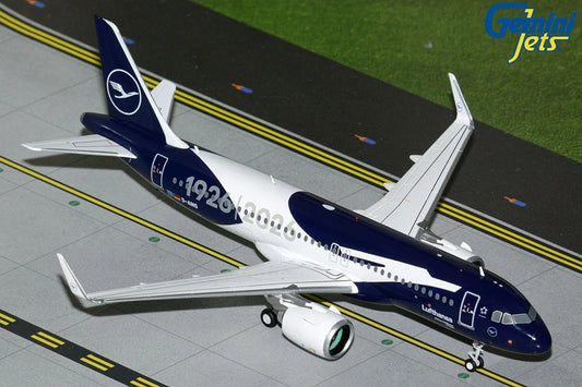GeminiJets Lufthansa A320neo D-AING "100" Years Livery 1:200 Aircraft Scale Model