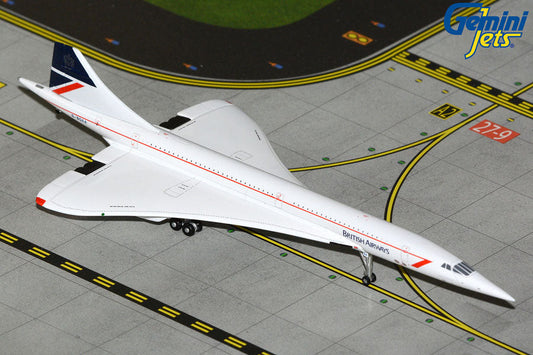 Gemini Jets British Airways Concorde G-BOAA Landor Livery 1:400 Aircraft Diecast Model