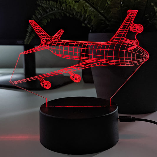747 Holographic LED Desk Display