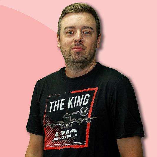 "The King" A380 T-Shirt
